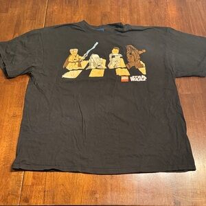 LEGO Star Wars Black Tee with Characters
